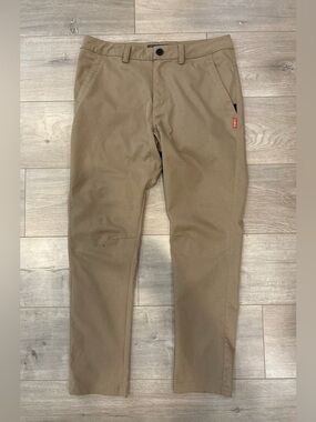 KETL Mountain Apparel Tomfoolery Travel Chino Pants Mens M Khaki Slim Fit